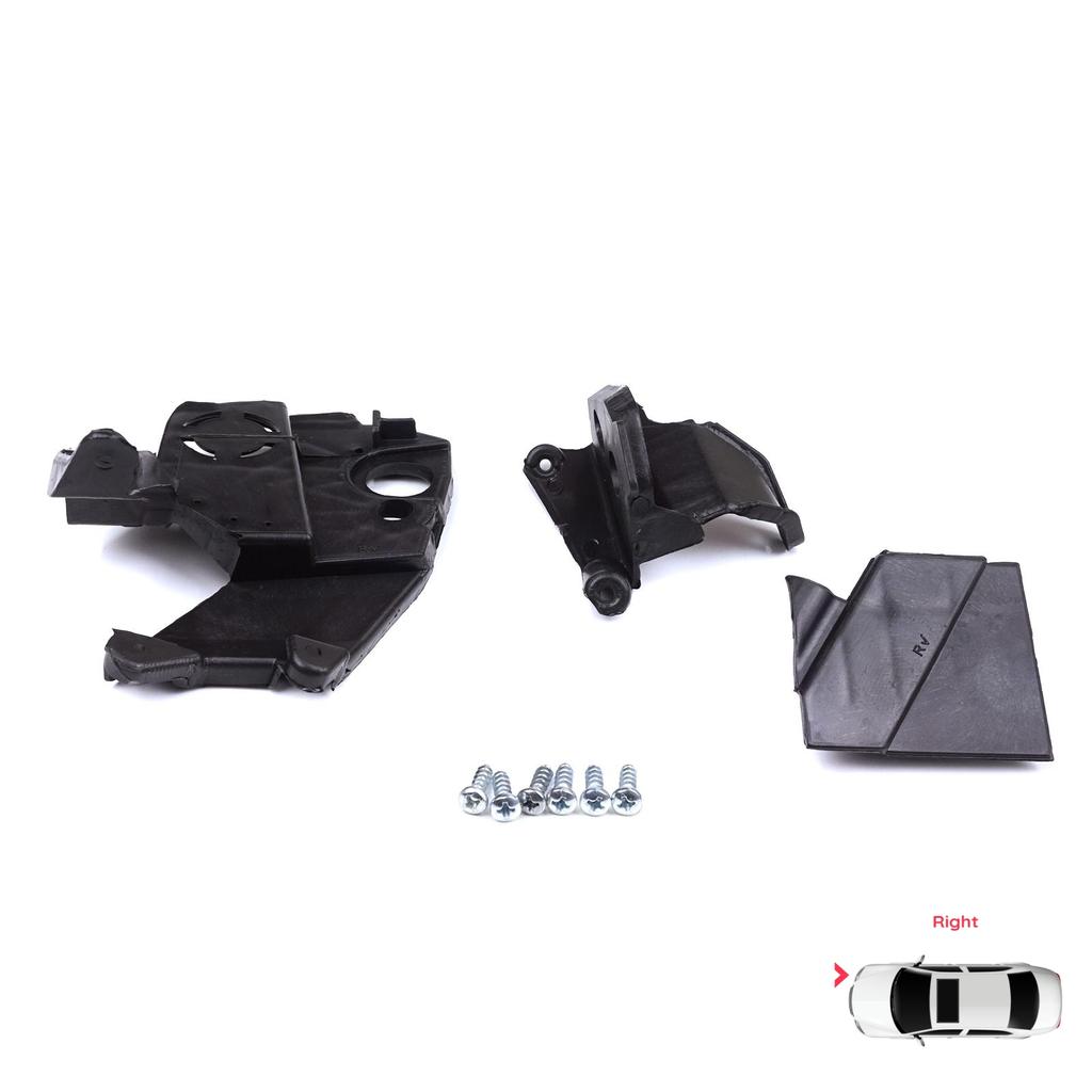 BHL584-2 Scheinwerferhalter-Montage, Reparaturhalterung, Laschensatz, rechte Seite für Peugeot 3008 5008 MK2 2016–2024 9814255780