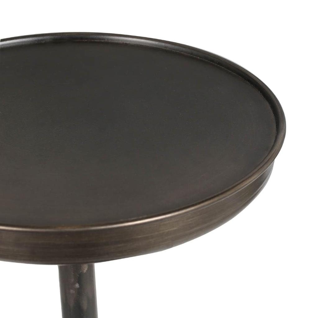 Dulton Tray Stand RAW A smart sign for your height POP side table - storefront, adjustable, display, RNZ-0624RW