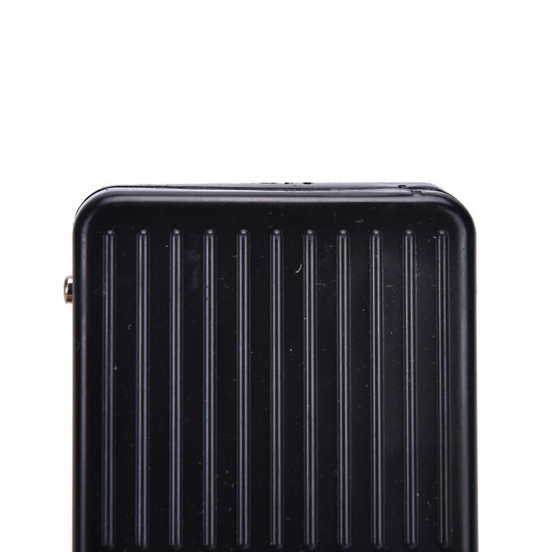 Praktischer Fußschalter aus feuerfestem Kunststoff in schwarzer Farbe mit guter Qualität