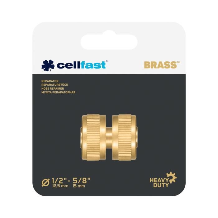 Opravná spojka 1/2" CELLFAST BRASS 52-800 z mosazi