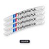 Suitable for BMW M Sport Series Wheel Decorative Aluminum Strip Stickers, Compatible with F10, F31, E36, E39, E87, E90, X3, X5