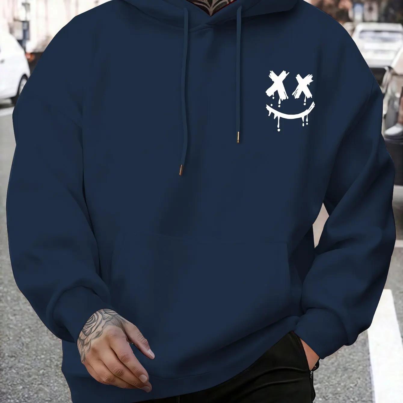 

Man Hooded Sweatshirts All Season Daily Casual Sports Hoody Coats Home Outdoor Comfort Pullover Hoodies Fashion Men s Clothes 2XL