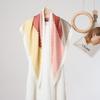 New Korean Version Fashionable and Simple Twill Triangle Scarf Versatile Fashionable Waist Seal Belt Sun Protection Imitation Silk Triangle Silk Scarf