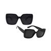 Sunglasses - Bois d'Orange - Square Model - UV Protection 3 - Black Color - Woman