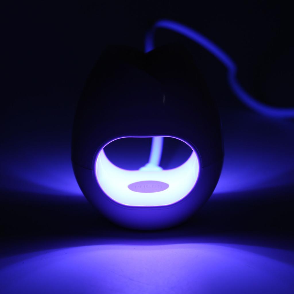 Nail Dryer Lamp USB Portable Single Finger UV Gel Nail Curing Lamp Manicure Tools