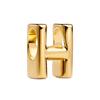 Golden Copper Metal 26 Letter Alphabet Charm Bead Component Compatible With Do It Yourself Bracelet High Quality Fine Jewelry Necklaces Neutral Style