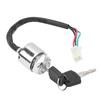 Motorcycle Electric Bike Ignition Switch Set with 2 Keys Replacement Universal for ATV Mini Moto Dirt Bike
