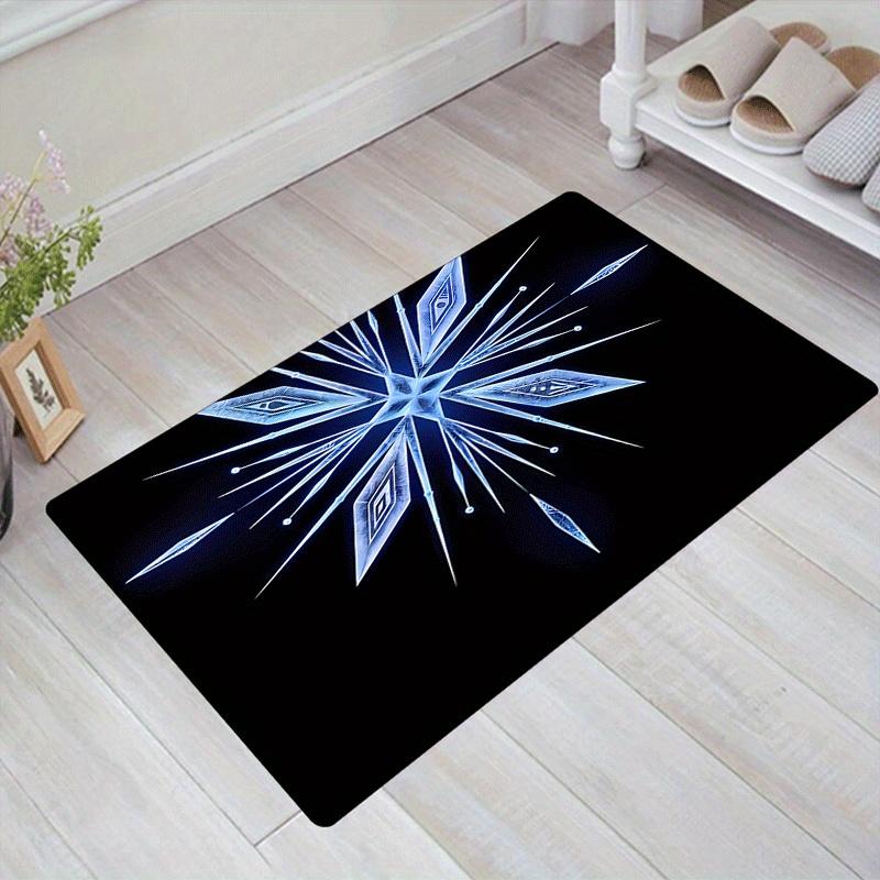 

1pc Frozen Carpet Area Rug, Bedroom, and Playroom - Durable, Stain-Resistant, and Easy To Clean, Living Room, Laundry Room, Home Decor, Chri 60cm by 90cm