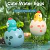 Baby Bathing Toy Kids Cute Dinosaur Duck Penguin Rain Spray Eggs Children Bathroom Water Play Shower Water Toys For Kids Gifts