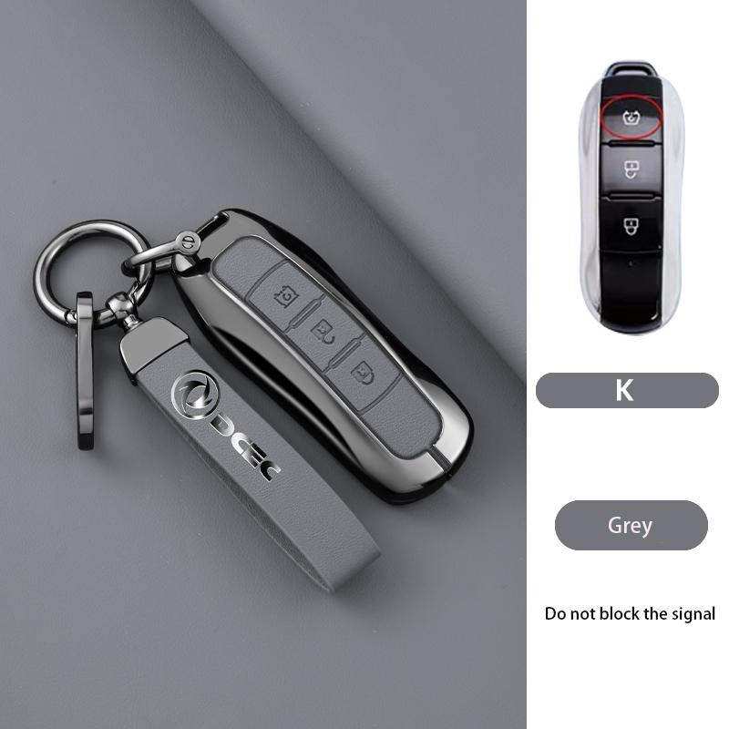 Zinc Alloy Auto Key Fob Case Key Fob Cover Fit For Dongfeng Fengguang Dfsk Glory 580 Fengon Ix5 Ix7 Seres 3 5 Sf5 Auto Accessories
