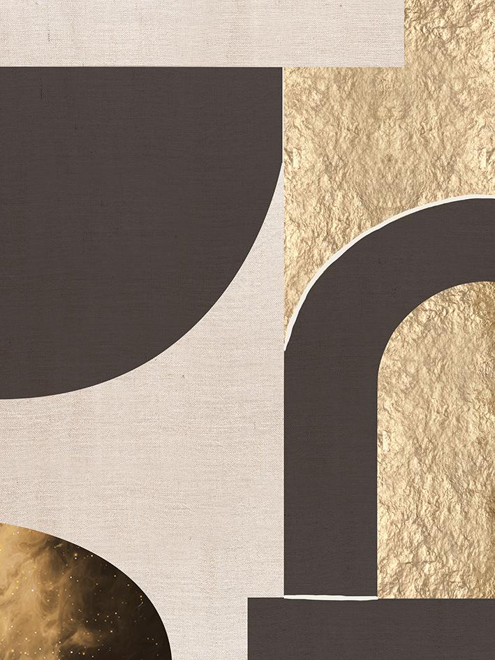 Abstract Retro Black Geometry Posters and Prints Canvas Painting Cuadros Wall Art Pictures for Living Room Home Decor