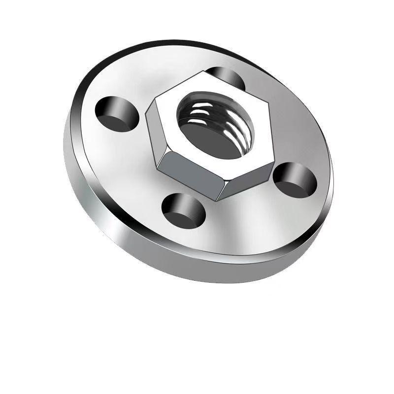 Hexagonal M10 Angle Grinder Backing Pad - 100 Type, Four-Hole, Integrated Accessory