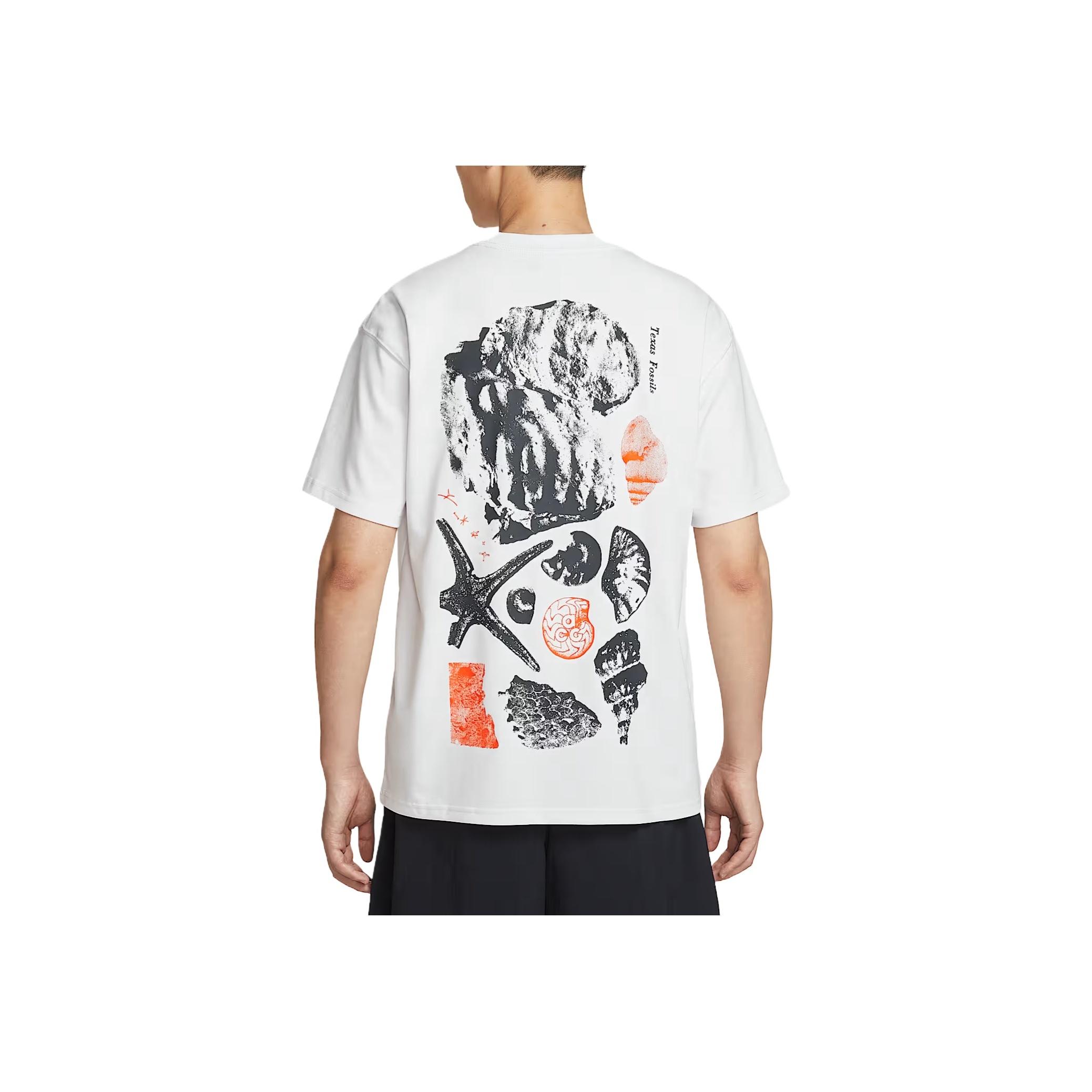 

Nike Dri-Fit ACG Универсальная Мода Мягкая Приятная к Коже Футболка с Принтом и Коротким Рукавом Мужские Топы HV1297-121 2XL