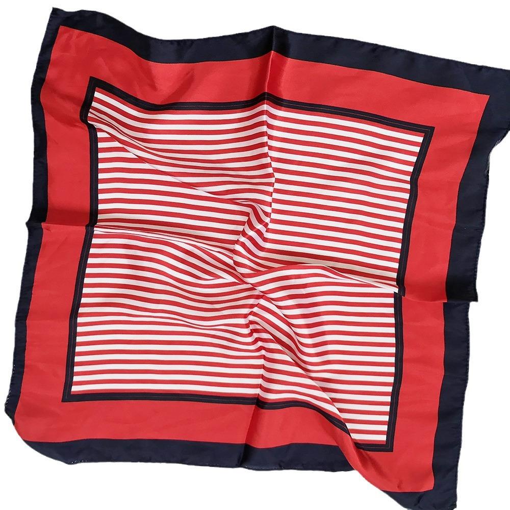 Gift-Giving Bags, Korean Jewelry, Satin Imitation Silk, Small Square Scarf, Silk Scarf, Hand Scarf, Headscarf, Medium Square Scarf Manufacturer