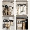 Detachable Foldable Wall Row Hook Waterproof Door Back Clothes Hook INS Key Hook Rack  Towels