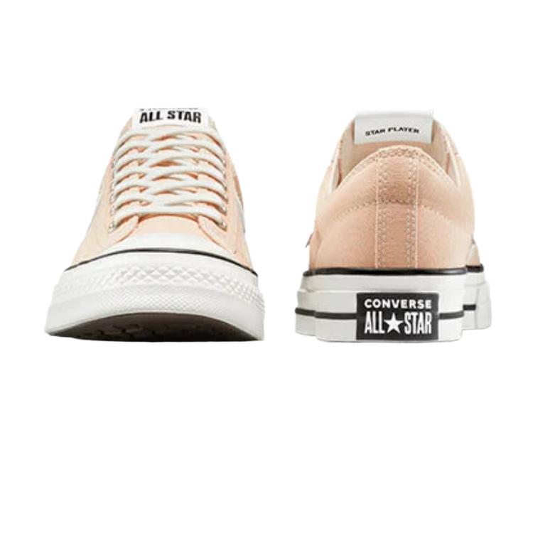 Converse Star Player 76 Premium Canvas Comfortable Simple Fit Low Top Canvas Shoes Unisex sneakers Brown A11685C