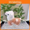 Charming Polka Dot Alpaca Plush Toy Super Soft Stuffed Animal For Keychains And Gifts