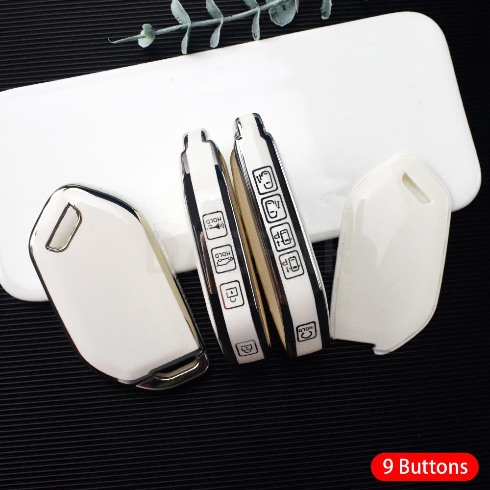 4 5 6 7 8 9 Buttons Tpu Car Key Case Fob Cover For Kia Picanto Sorento Mq4 Carnival Ka4 Morning K5 Carens Auto Remote Shell Bag