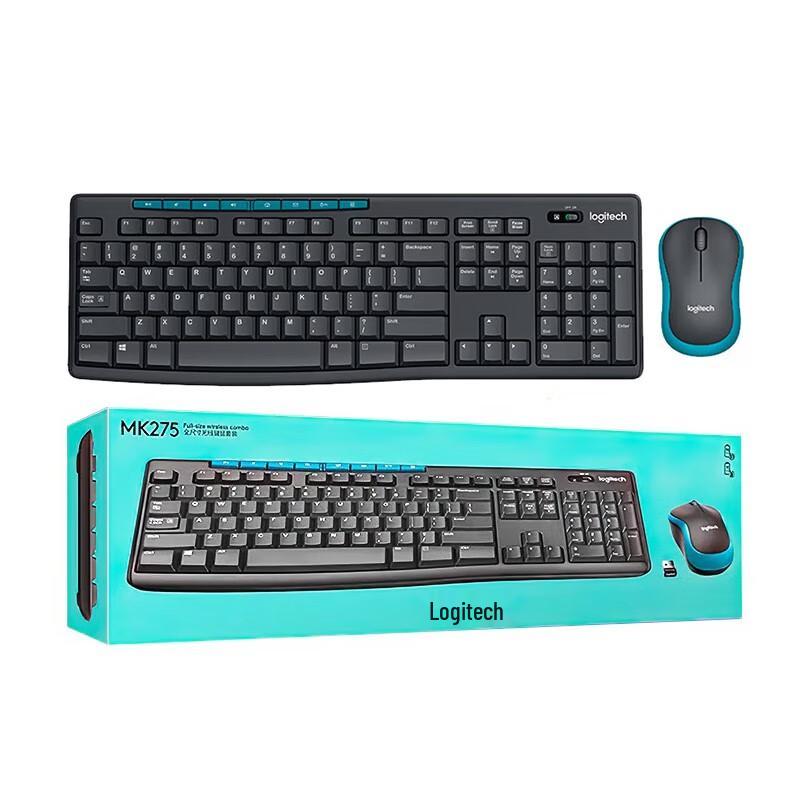 

Logitech MK275 Wireless Keyboard and Mouse Combo