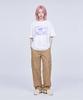 Santokalle String Wide Cargo Pants (Beige)