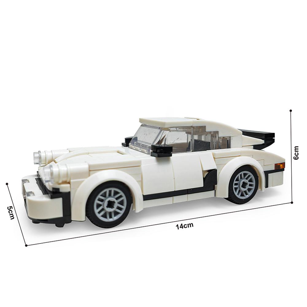 

Large DIY Blue Supercar Building Blocks Set - 3D Collectible Racing Car Model for Adults Teens Birthday/Boys Girls Holiday Gift NO Box