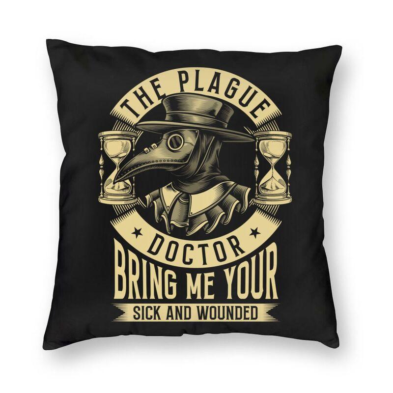 Home Decor Halloween Pillowcase Scary Dr Vampire Print Cushion Cover for Bedroom Living Room 45x45cm Funda De Almohada