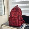 Schoolbag Star School Bag for Women New Korean Style Harajuku Large Capacity Backpack INS Cute Academy Girl High School Backpack