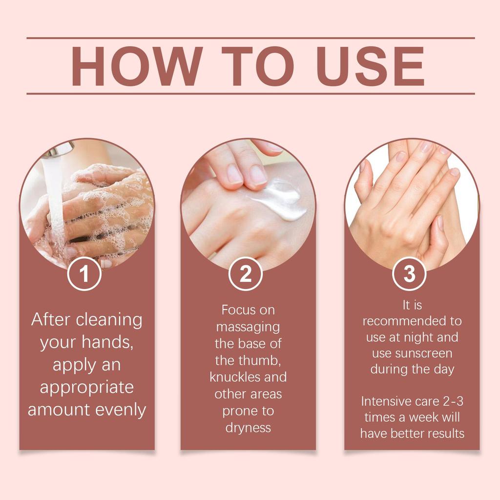 Retinol Hand Cream Anti Chapping Prevent Dryness Improve Rough Fade Fine Lines Smoothing Hydrating Repair Anti Aging Hand Cream