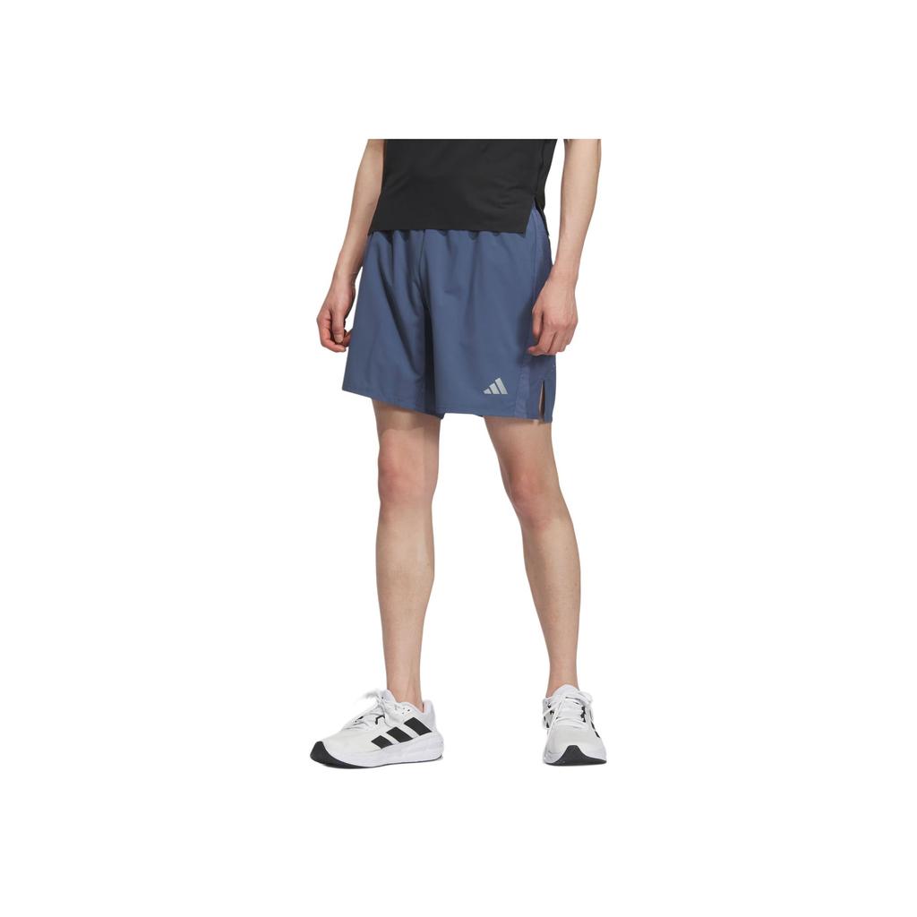 Adidas Ess Short Simple Comfortable Fashion Sports Casual Shorts Men Shorts Soft-Ink-Blue Dark-Silver-Gray JZ2350