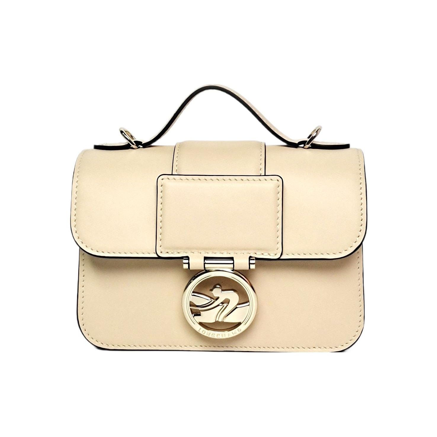 

Longchamp Box-Trot Solid Adjustable Shoulder Strap Logo Pendant Magnetic Snap Mini Baguette Shoulder Crossbody Bag Women Bags Straw-Yellow 10180HAU071 Straw Yellow,Basic Set (Bag+Dust Bag)