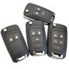 Yocasty Replacement 2 3 4 5 Button Remote Flip Car Key Shell Case Cover For Opel Chevrolet Cruze Lova Camaro Impala Spark