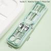 7/9/10/12/16/18/22/26pcs Nail Knife Set Stainless Steel Beauty Set Zipper Bag Manicure Knife Planer Nail Pliers Manicure Tools