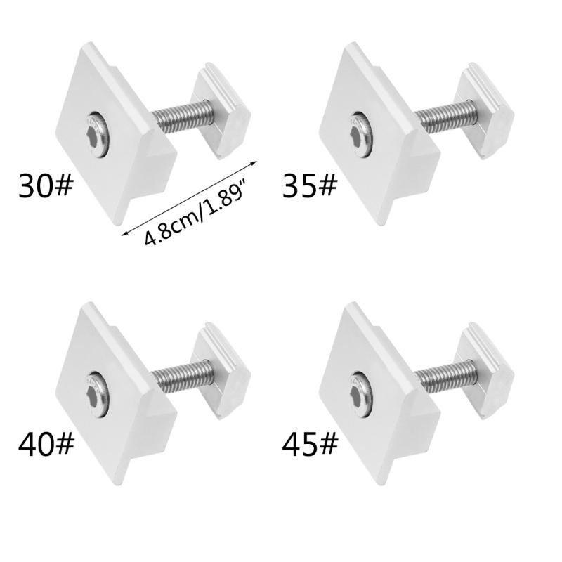 Solar Panel Mid Clamps 30/35/40/45mm Solar Panel Bracket Aluminium Mounting Accessories Aluminum Solar Mid Clamp