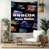 Roblox Custom Tapestry Boho Wall Hanging Ultra-Soft Perfect for Bedroom Wall All-Season Use Great Gift for Dorm Room Lovers