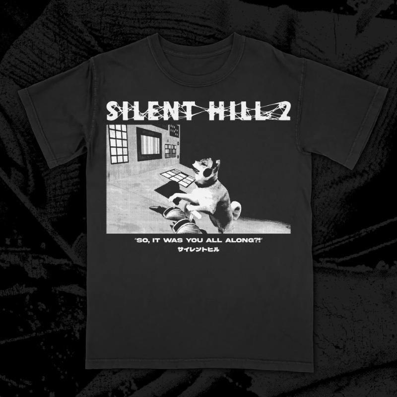Klassisches Spiel Silent Hill 4 T-Shirt Damen Herren Sommer Lässig Oversized Y2k Kurze Ärmel Herren Damen Unisex Oberteil T-Shirts 4XL white