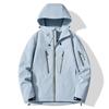 Spring and Autumn Couple Waterproof Jacket, Men's Hooded Jacket, Men's Thin Jacket, Men's Hooded Jacket