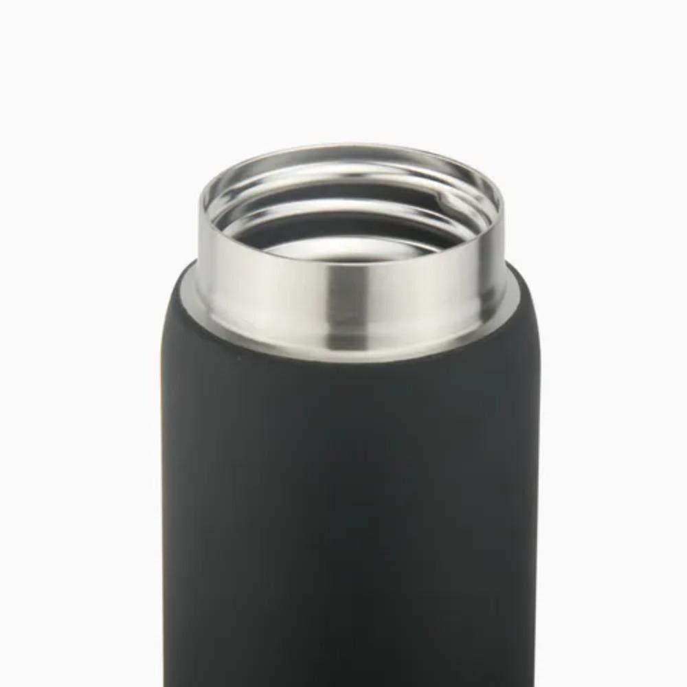 Solid Color Slim Insulated Thermal Water Bottle Round Hot Cold Water Bottle  Outdoor Hiking