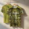 Brazil Jesus Print Soccer Jersey 2026 Summer New Football Training Top Adult And Children's Outdoor Breathable Quick-Drying Tee