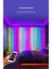 Smart RGB Dreamcolor Curtain Lights: Indoor Atmospheric Copper Wire LED String