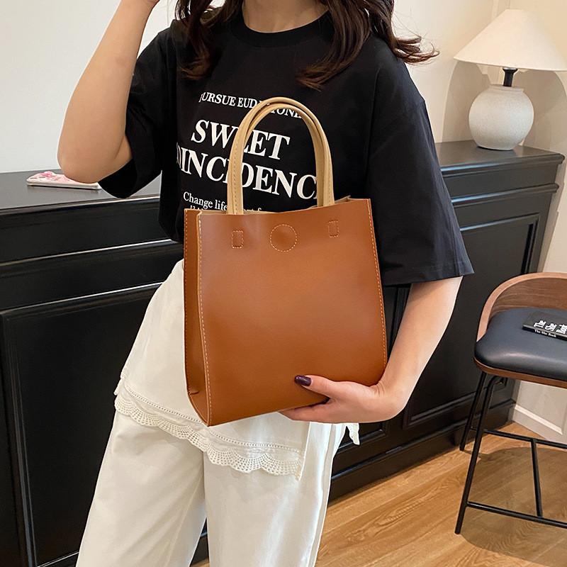 Street Style Ladies Tote Bag With Pu Material And Magnetic Closure For Daily Use