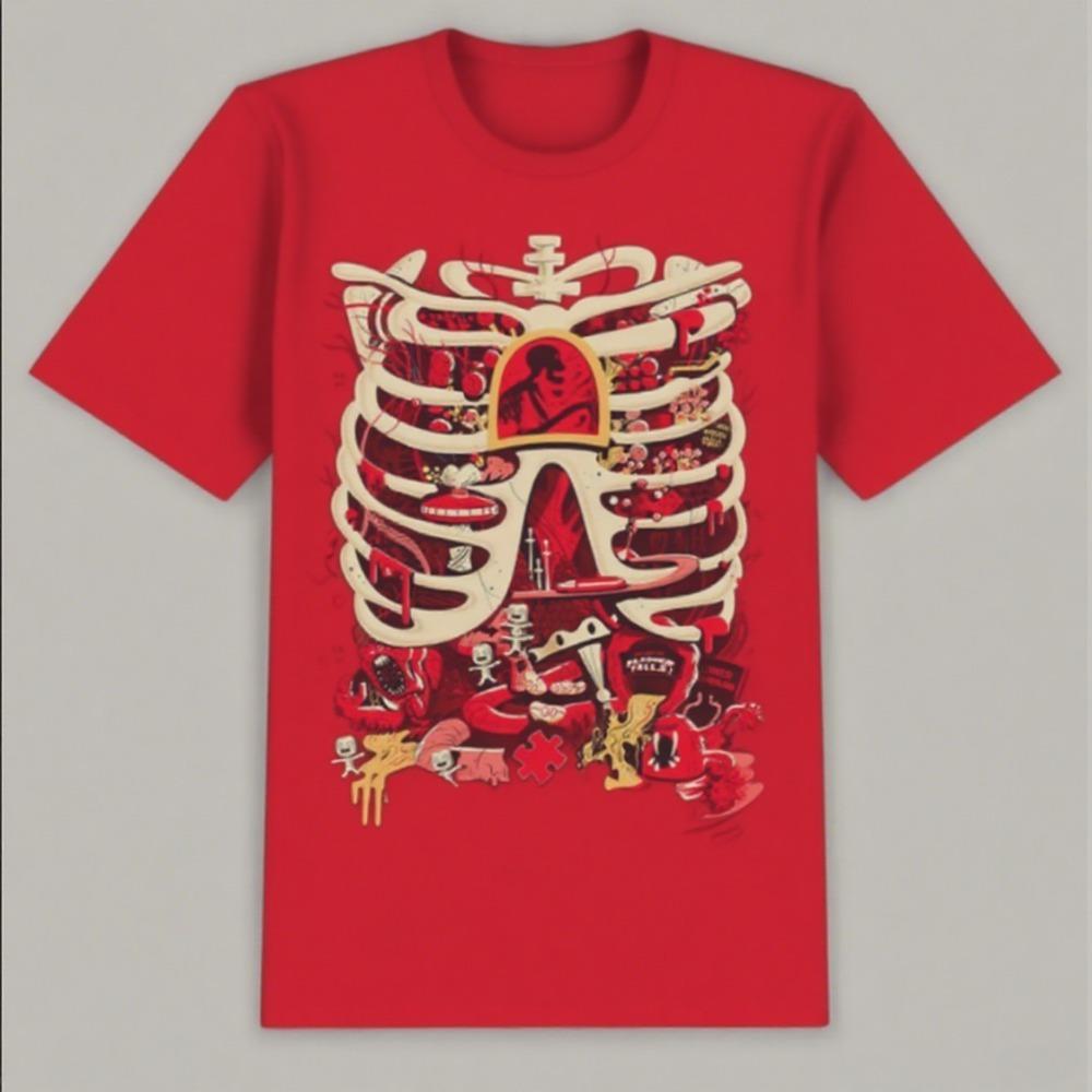 Short-sleeved and Couples Fashion Leisure Street Daily Style Best-selling Comfortable Light Cotton High-quality Printed T-shirts