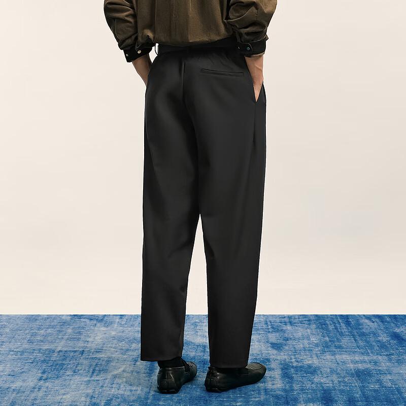 CROQUIS Men's 2025 Autumn Tapered Casual Cropped Pants