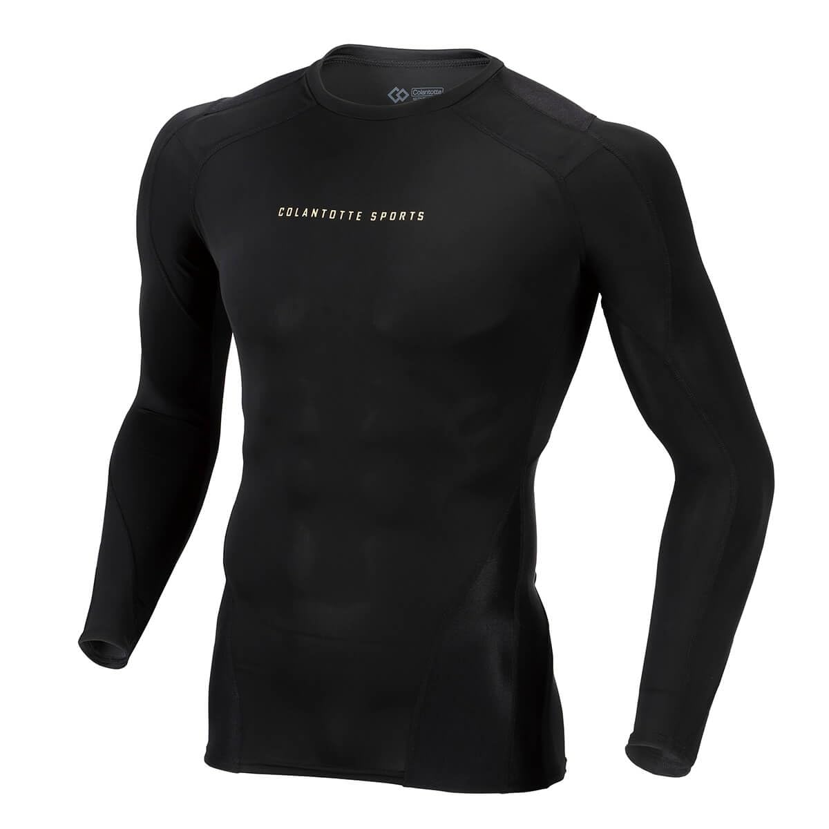 

Colantotte SPORTS PRO Long Top, Black x Gold, Size M