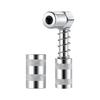 1PC 90 degree connector adapter nozzle adapter accessory 3 claw connector fitting tool with sleeve