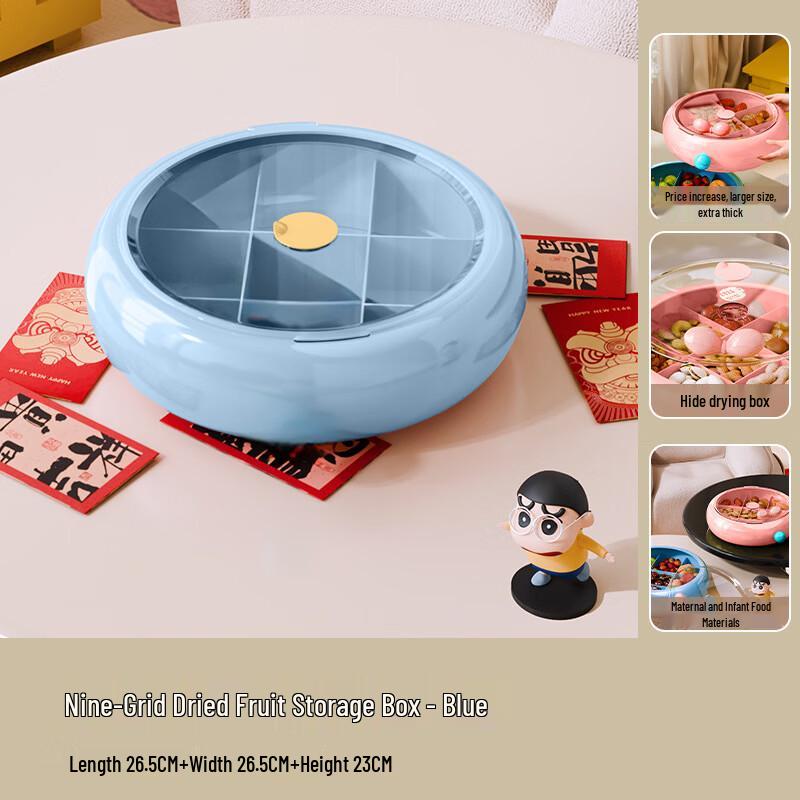 Dopamine-Inspired Divided Donut Snack Box