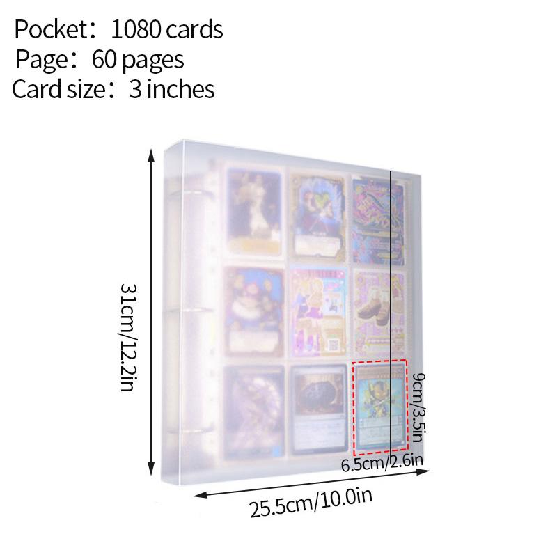 9 Pocket Pages Kpop Binder Photocard Holder Large Capacity Photo Albums Games Cards Collect Book Cards Collect Photo Albums