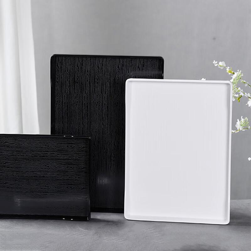 

Pabei 11-inch Wood Grain Melamine Serving Tray