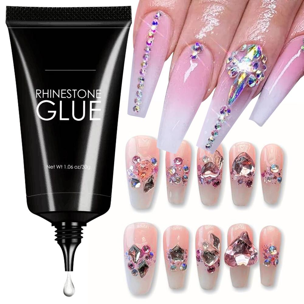 1PC 5D Nail Sculpting Clear Gel 30g Molding Gel Nails Liner Gel Embossed Candy Gel Nail Decoration Jewelry/rhinestonnes Sticky Gel