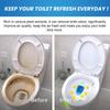 Toilet Flower Cleaner Bathroom Toilet Deodorant Cleaning Odor Urine Stain Descaling Cleaner