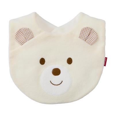 HOT Bib for Boys and One Size Fits [MIKIHOUSE BISCUITS] Girls, Baby/Kids Clothing, Ivory, All, 70-2987-793